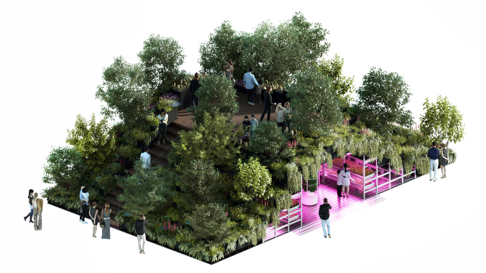 تام دیکسون و ایکیا از باغ آزمایشی برای آینده زراعت شهری رونمایی کردند